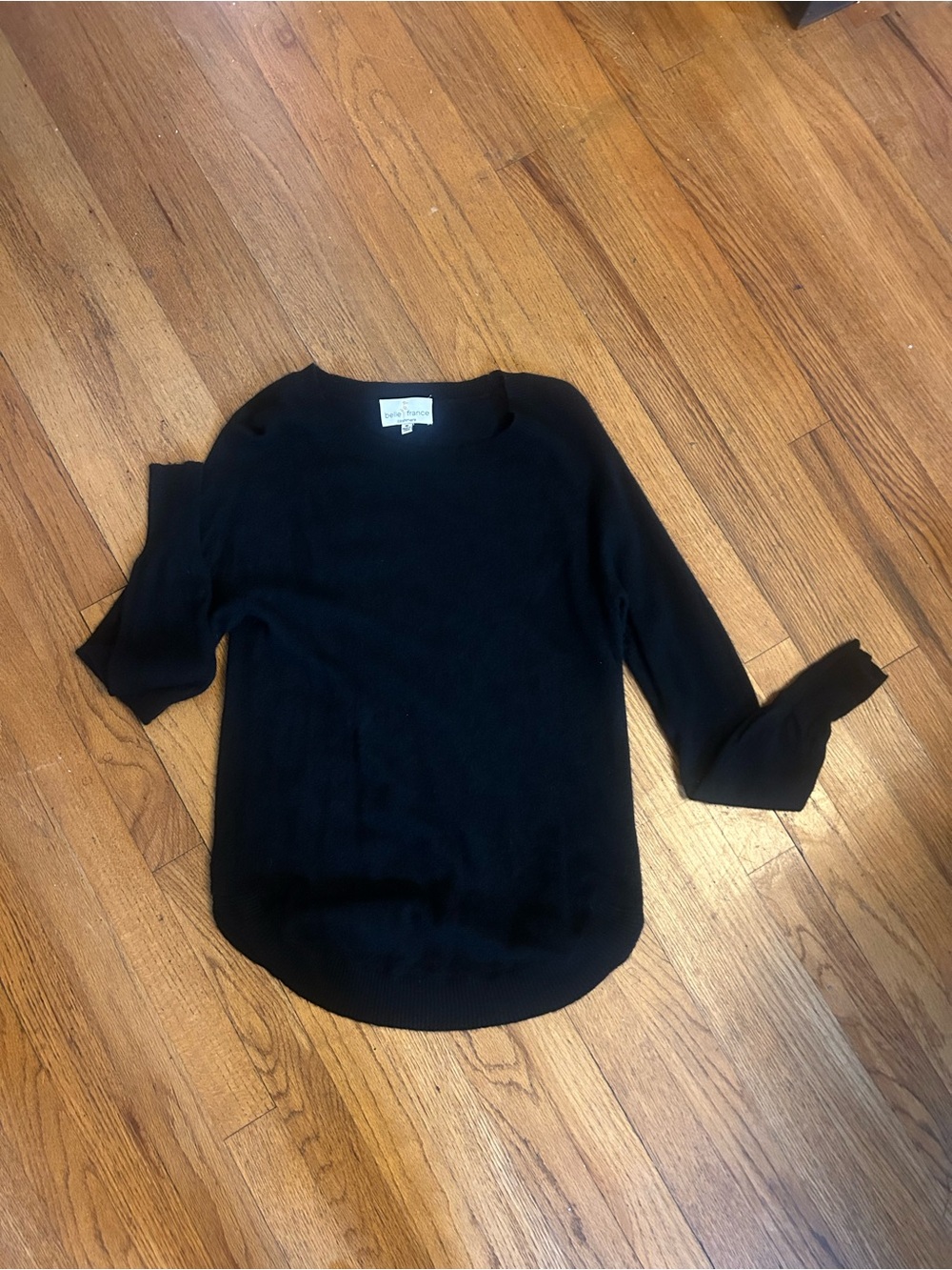 Black Cashmere Sweater